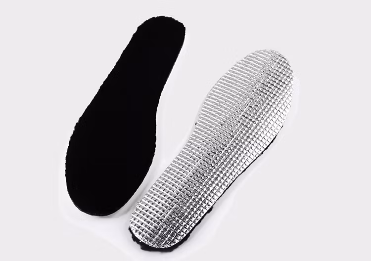 Full Length Aluminum Warmer Insoles for Winter Walking Boots