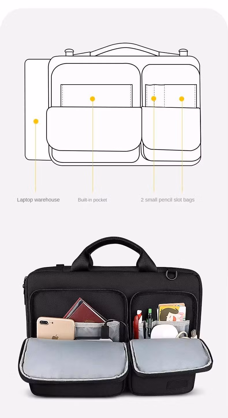 Durable Notebook Bag, Portable and Computer Notebook Bag&Men′s and Women′s Protective Case