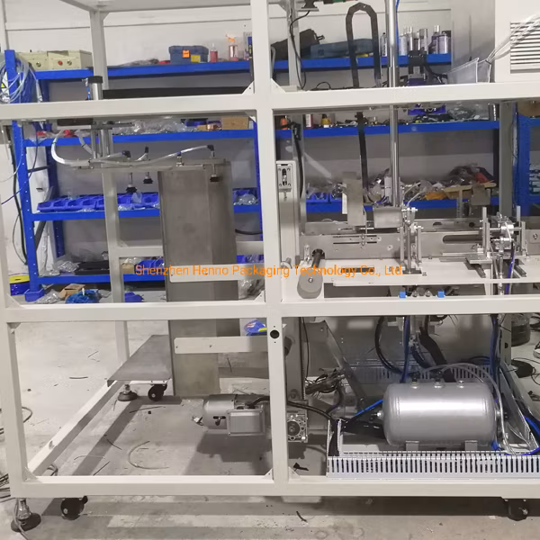 Custom Tray Erector Packaging Machine for Matt Color Corrugated Fruit Gift Packaging Box with Insert Tray