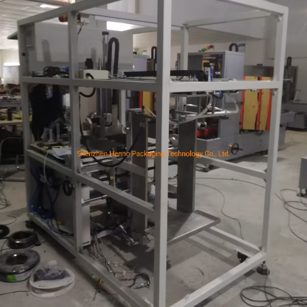 Custom Tray Erector Packaging Machine for Matt Color Corrugated Fruit Gift Packaging Box with Insert Tray