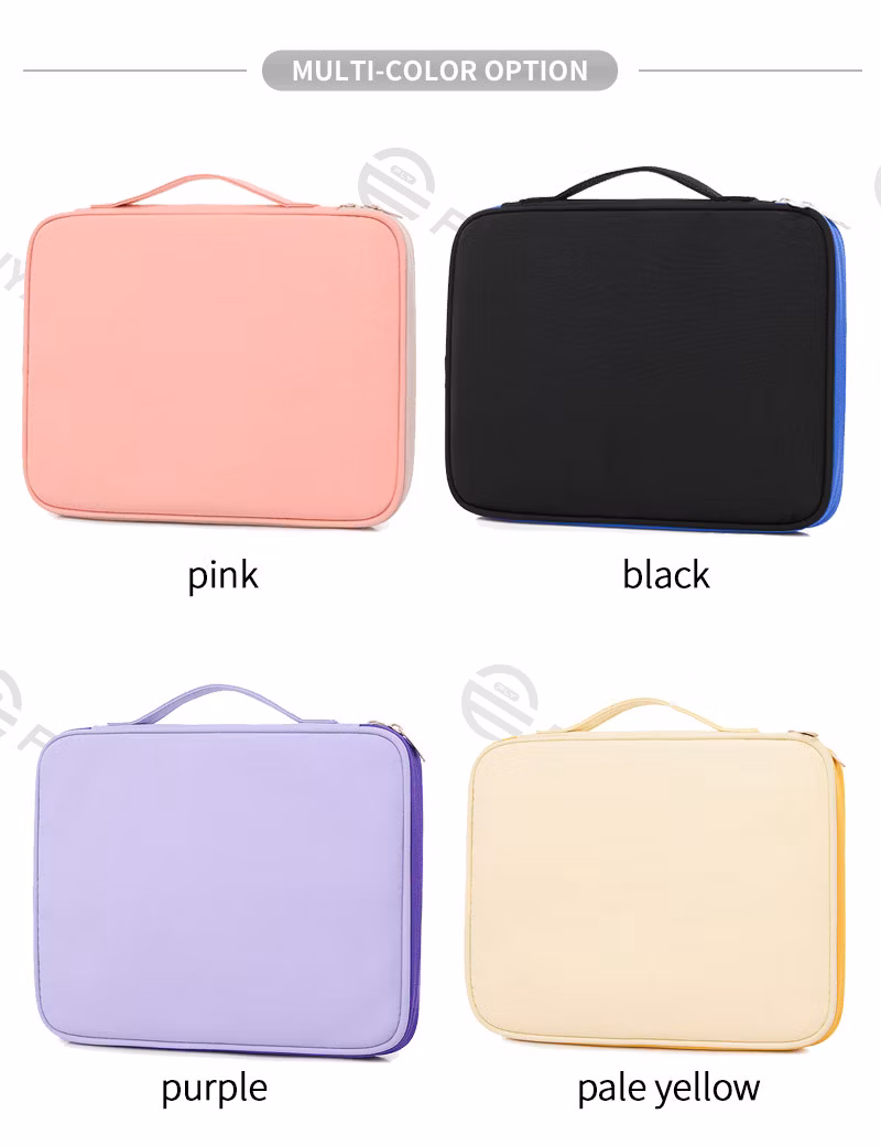 Fuliya Waterproof Computer Notebook Bag Custom Portable Business Tote Laptop Tablet Bag Case