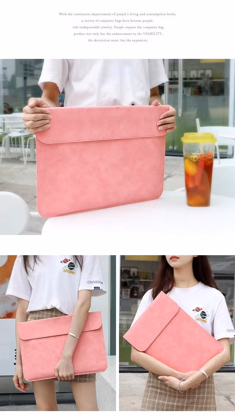 Manufacturer Wholesale Waterproof Leather Laptop Case Customized Laptop Case
