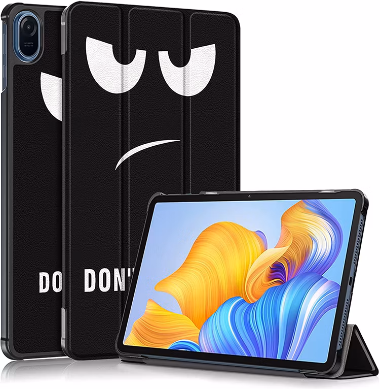 for Honor Tablet 8 Shockproof Colorful Drawing PU Leather Tri-Fold Stand Tablet Case for Honor Pad 8 12.0 Inch 2022