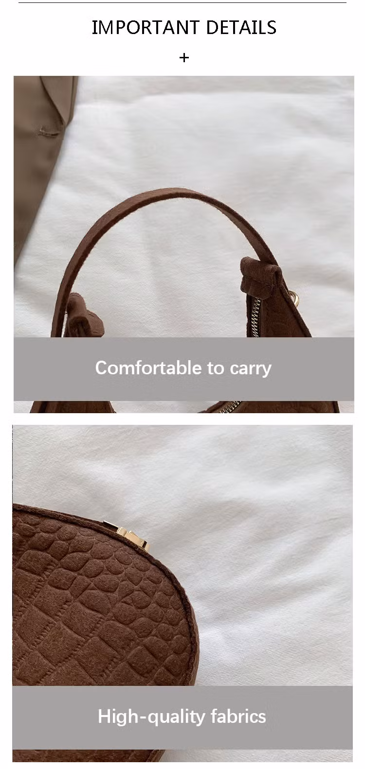 Casual Tote Bag Phone Bags with Handle Sling Bag Inner Pockets Zipper for Teen Girls