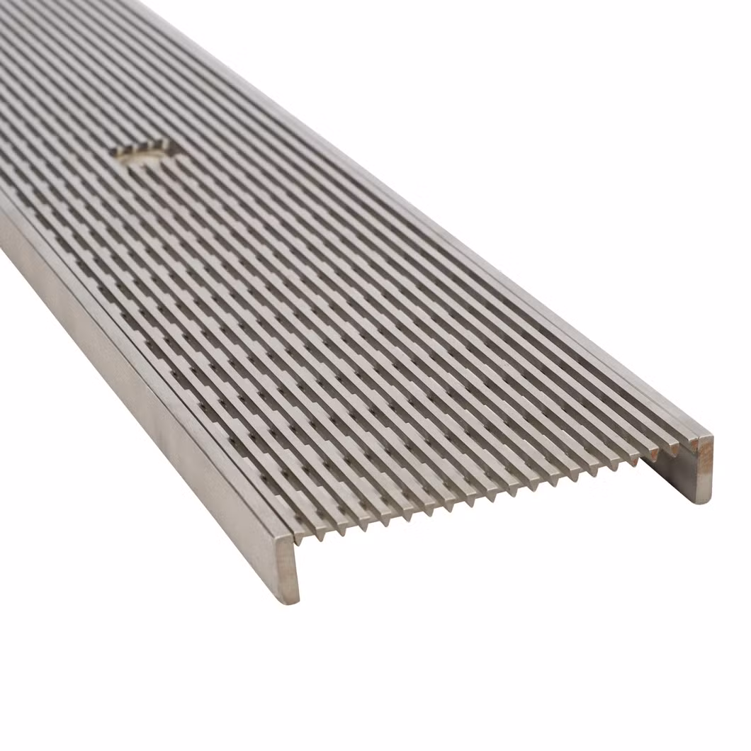 Stainless Steel Rain Water Floor Drainage Cover Manhole Cover Sewer Cover Trench Drain Cover 150mm 200mm 250mm 300mm Stainless Steel Pool Deck Drain Grate