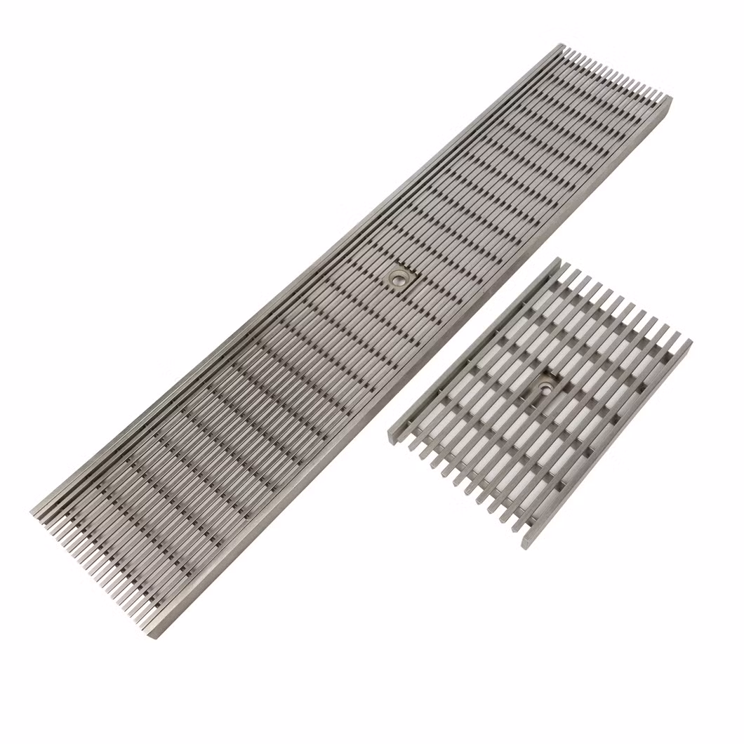 Stainless Steel Rain Water Floor Drainage Cover Manhole Cover Sewer Cover Trench Drain Cover 150mm 200mm 250mm 300mm Stainless Steel Pool Deck Drain Grate