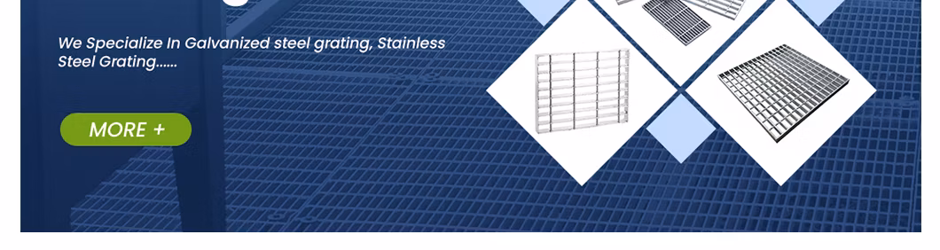Gezhige Durable GRP Grating Suppliers High-Quality Stainless Steel Drain Grating China 25 60 80 mm Bearing Bar Pitch Galvanised Driveway Grates