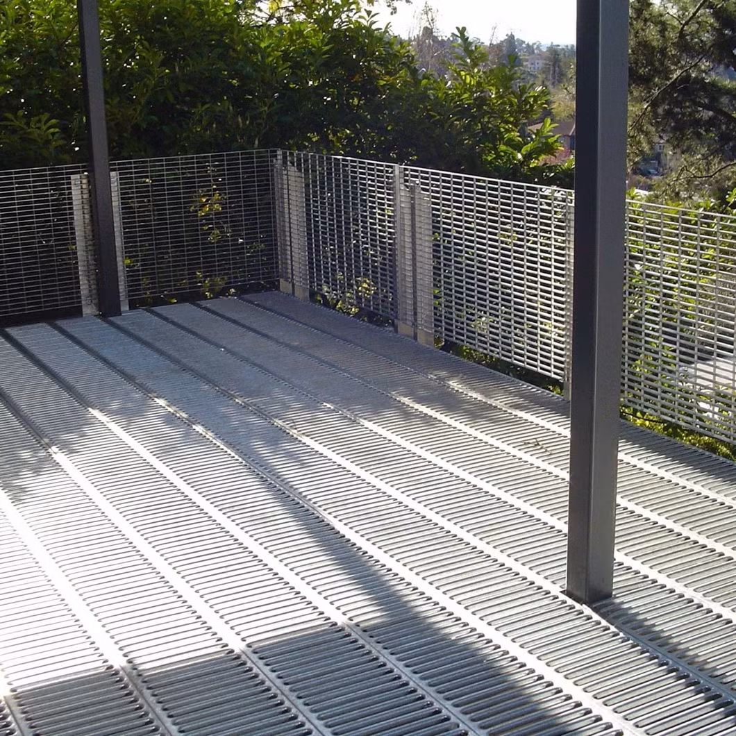 Zhongtai Decorative Wall Grating Panels China Suppliers Deck Ventilation Grates 1 - 3/4 Inch X 3/16 Inch Stainless Steel Grates for Driveways