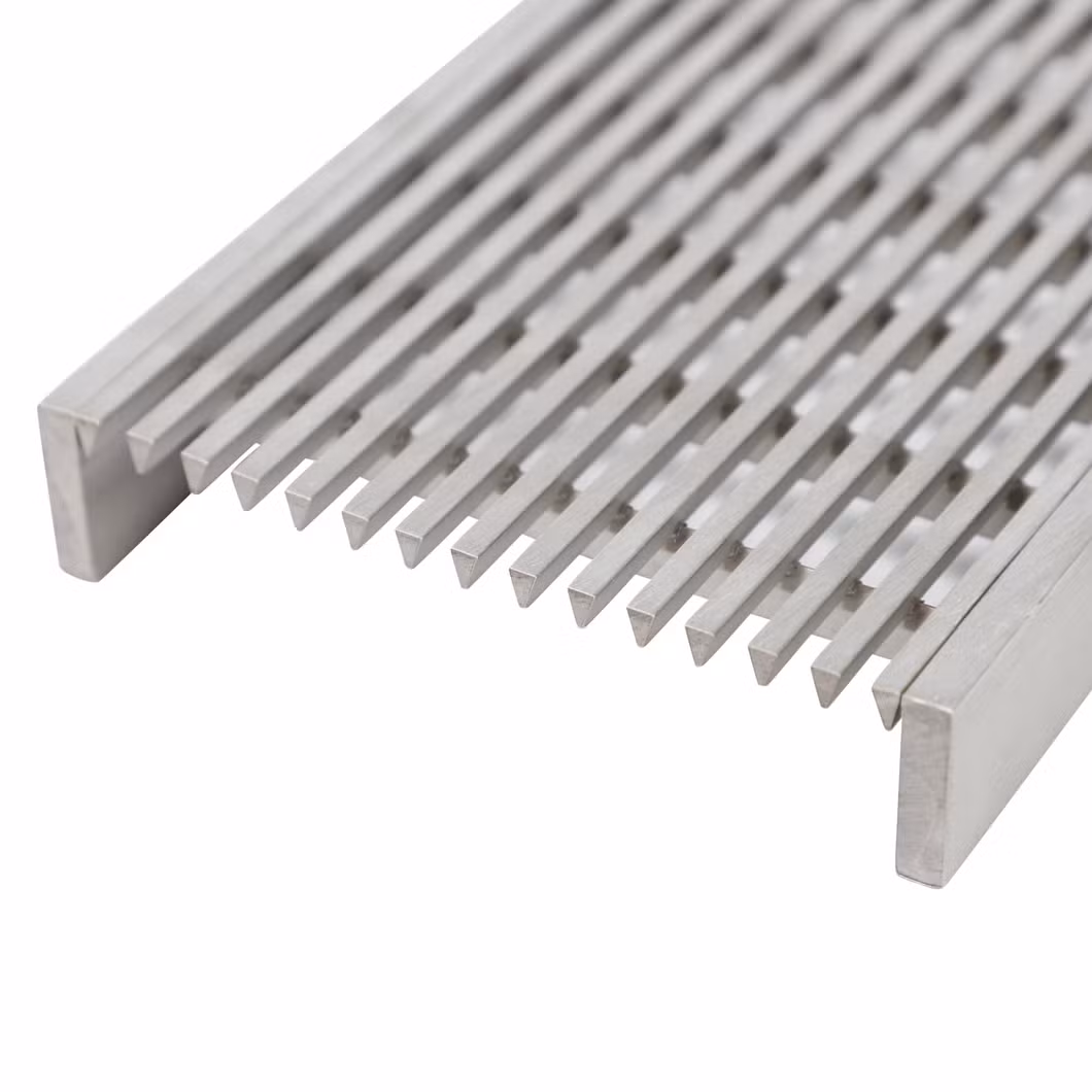 Stainless Steel Rain Water Floor Drainage Cover Manhole Cover Sewer Cover Trench Drain Cover 150mm 200mm 250mm 300mm Stainless Steel Pool Deck Drain Grate