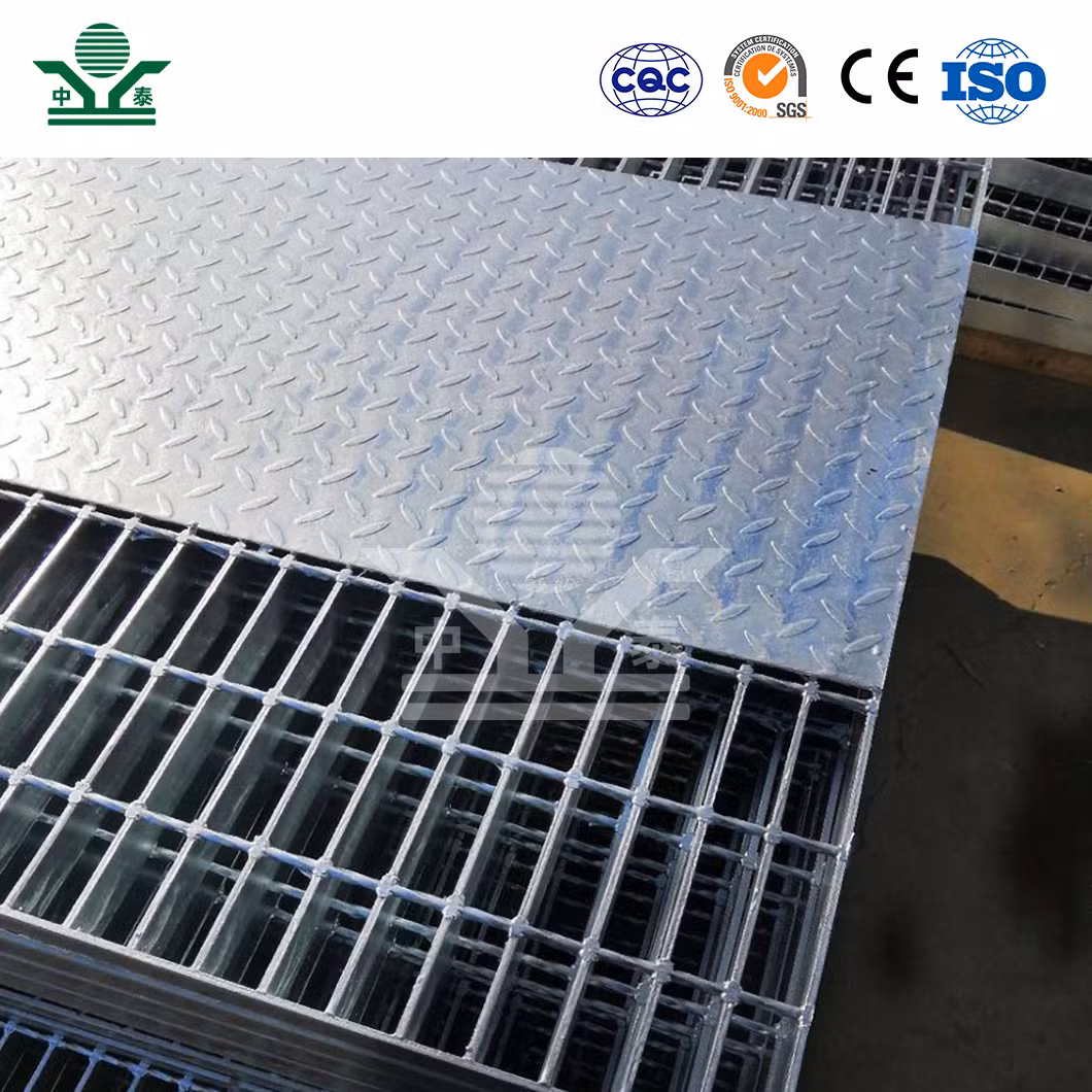 Zhongtai Decorative Wall Grating Panels China Suppliers Deck Ventilation Grates 1 - 3/4 Inch X 3/16 Inch Stainless Steel Grates for Driveways