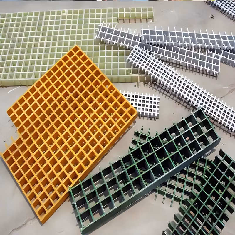 Deck Trench Cover Drain Pipe Sidewalk Floor Metal Grating FRP Fibreglass Grating
