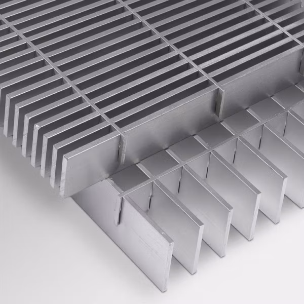 Walkway Platform Steel Grid Heavy Duty 19W4 Aluminum Galvanized Steel Catwalk Deck Floor Steel Bar Grating