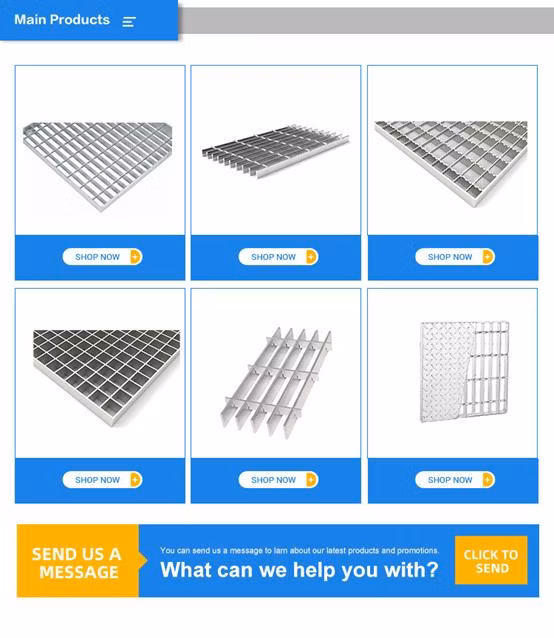 Factory Customized Q235 Steel Grating/Can Be Customized Specifications Steel Grating/Steel Grating Catwalk Platform Weight