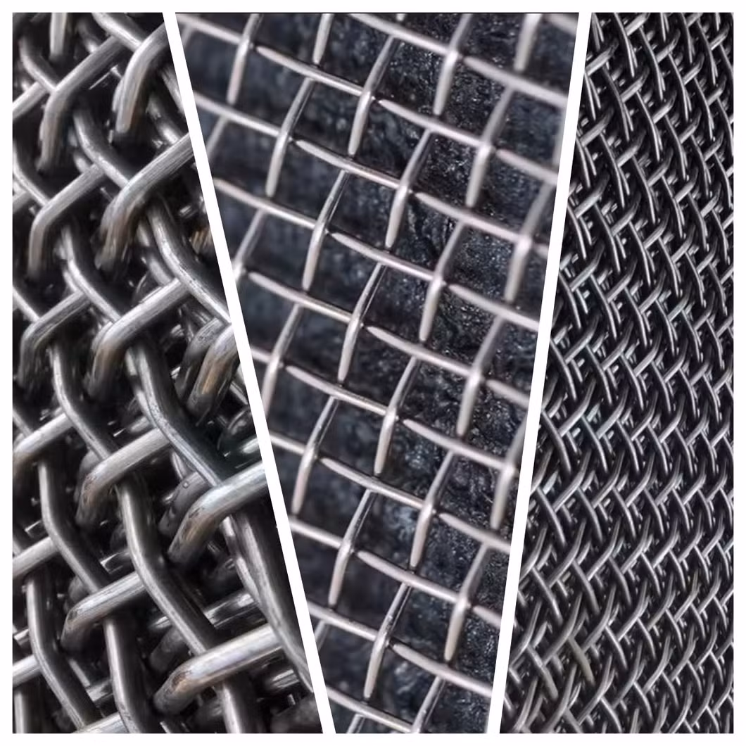 Stainless Steel Crimped Wire Mesh as Pig Sheep Floor 304 316 316L/Pig Metal Mesh