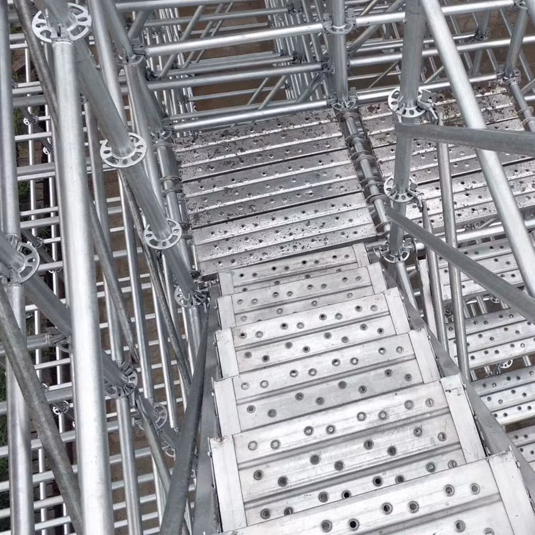 Certified Steel Scaffolding Plank / Walk Board / Working Platform for Construction