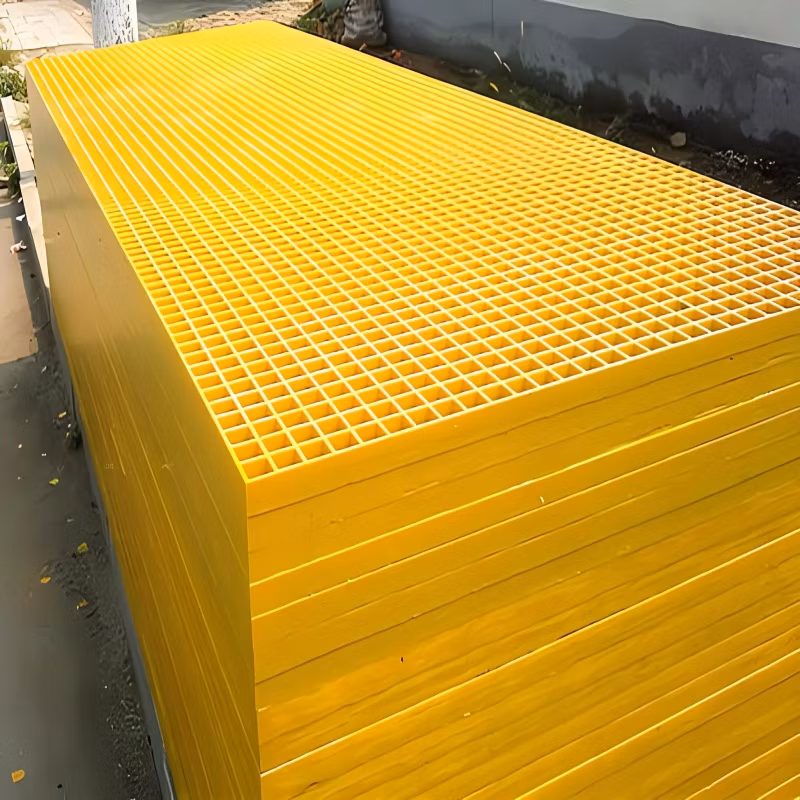 Deck Trench Cover Drain Pipe Sidewalk Floor Metal Grating FRP Fibreglass Grating
