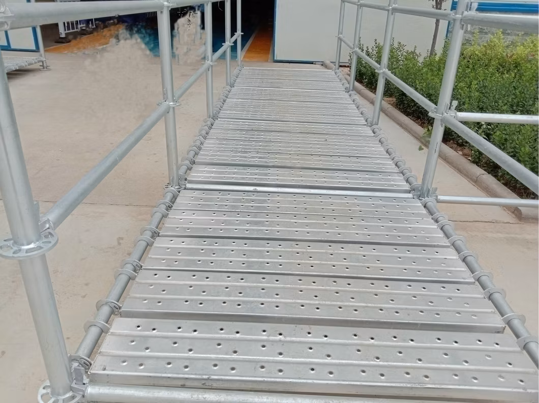 Certified Steel Scaffolding Plank / Walk Board / Working Platform for Construction