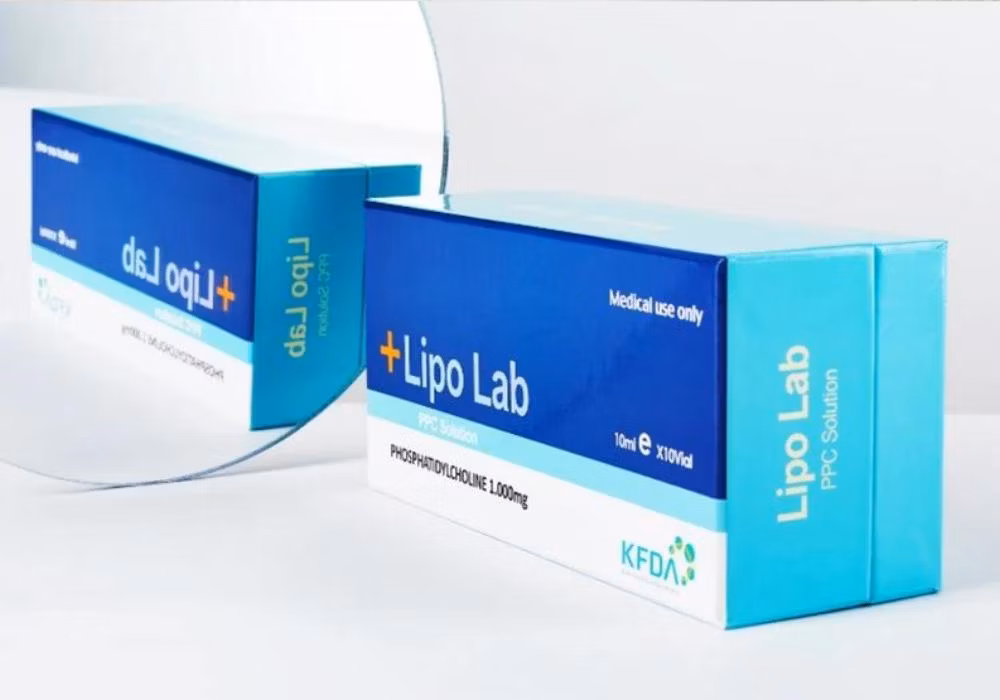 Korean Lipo-Dissolving Product Lipo Lab 10ml*10 Bottles Dissolves Excess Fat, Dermal Injection Creates a Perfect Body, Lipolysis