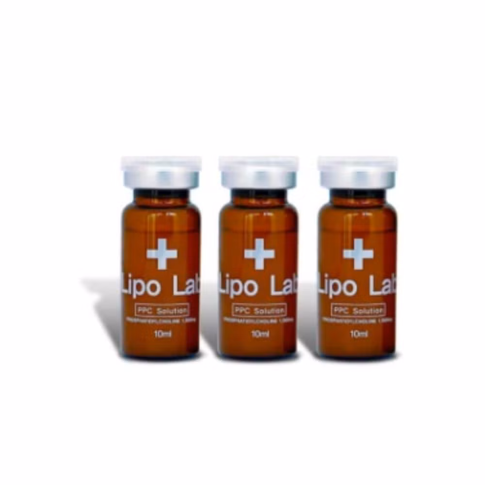 Korean Lipo-Dissolving Product Lipo Lab 10ml*10 Bottles Dissolves Excess Fat, Dermal Injection Creates a Perfect Body, Lipolysis