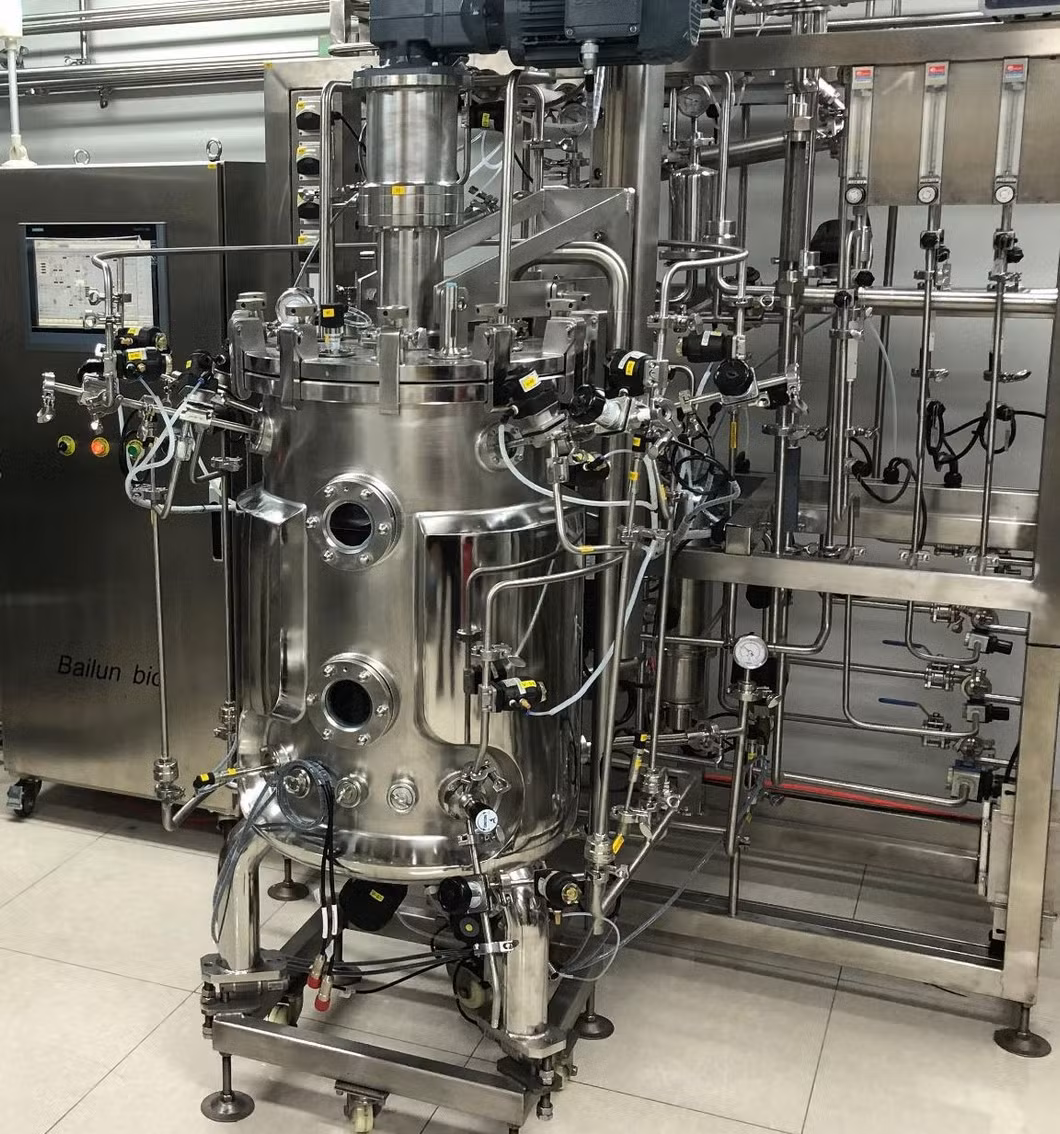 Stainless Immobilized Cell Agitating Primary Fermenter Fermentor Bioreactor for Culture That Has High Requirements for Biological Safety and Cell Culture