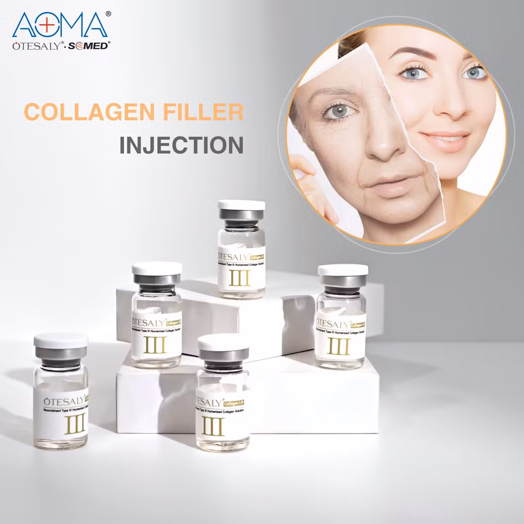 Medical Beauty Otesaly Collagen Lift Serum 5 Bottles 5ml Skin Therapy Stem Cell Tightens Skin Lightens Dark Circles Eye Bags