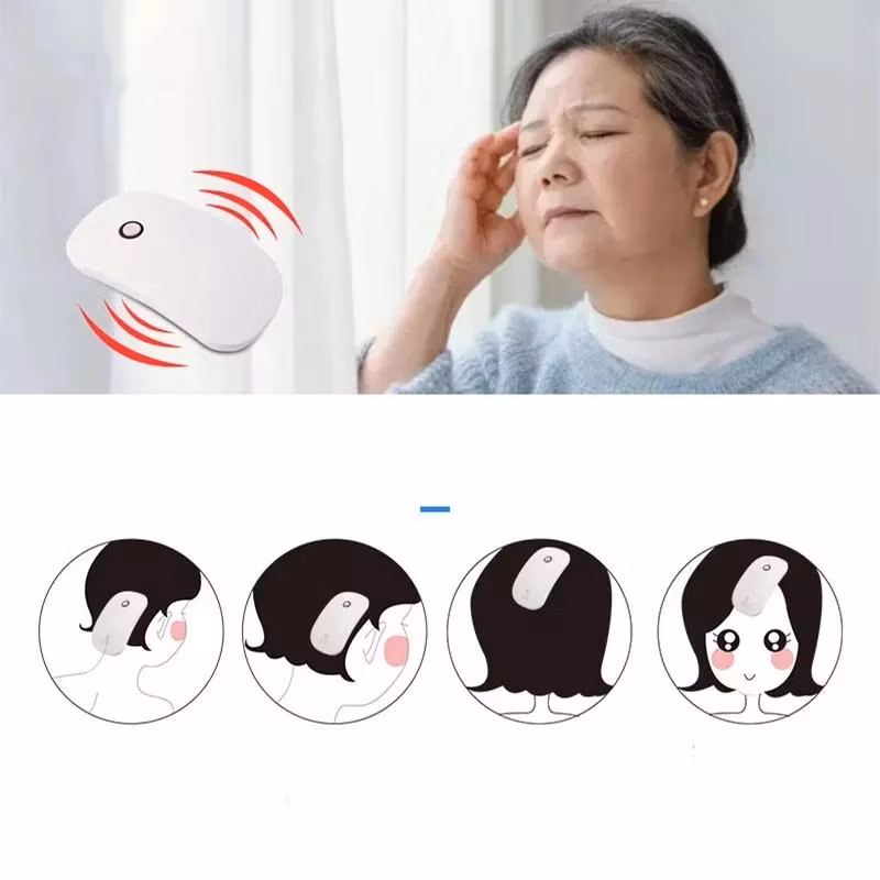 Electric Head Massager Vibration Brush Silicone Massage Comb Tickle Anxiety Physiotherapy Apparatus Scalp Massage Apparatus