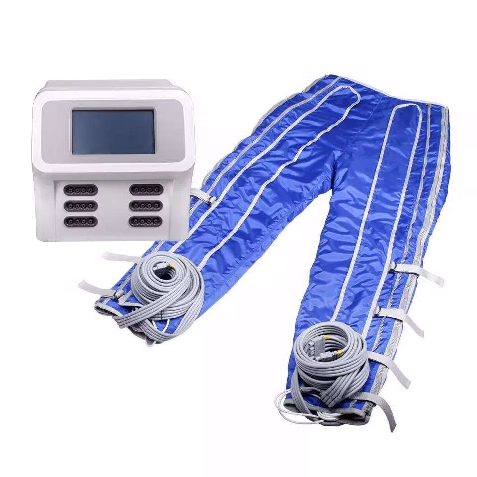 24 Bags Air Pressure Lymphatic Dredging Professional Pressotherapy 3 in 1 Pressotherapy Machine Cellulite Reduction Pressotherapy Machine
