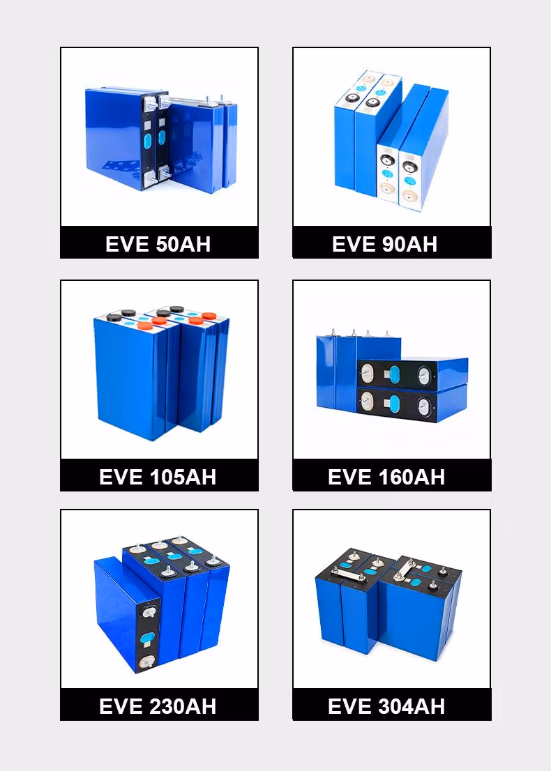 High Efficiency 3.2V 280ah LiFePO4 Battery Cell Deep Cycle Stability Lithium Iron Phosphate Battery for Car RV Golf Cart Boat
