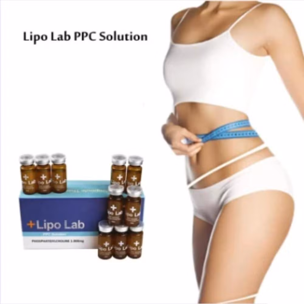 Korean Lipo-Dissolving Product Lipo Lab 10ml*10 Bottles Dissolves Excess Fat, Dermal Injection Creates a Perfect Body, Lipolysis