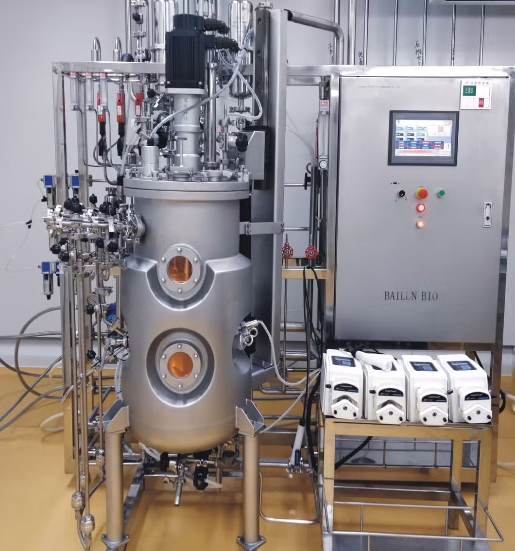 Stainless Immobilized Cell Agitating Primary Fermenter Fermentor Bioreactor for Culture That Has High Requirements for Biological Safety and Cell Culture