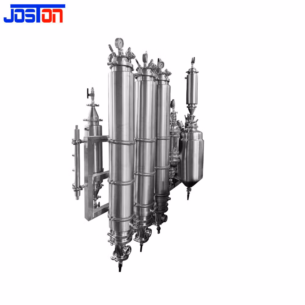 Joston Homemade Bho Oil Castor Oil Extract Thca Diamond Wax Terpenoids Distillation Machine Extraction Equipment