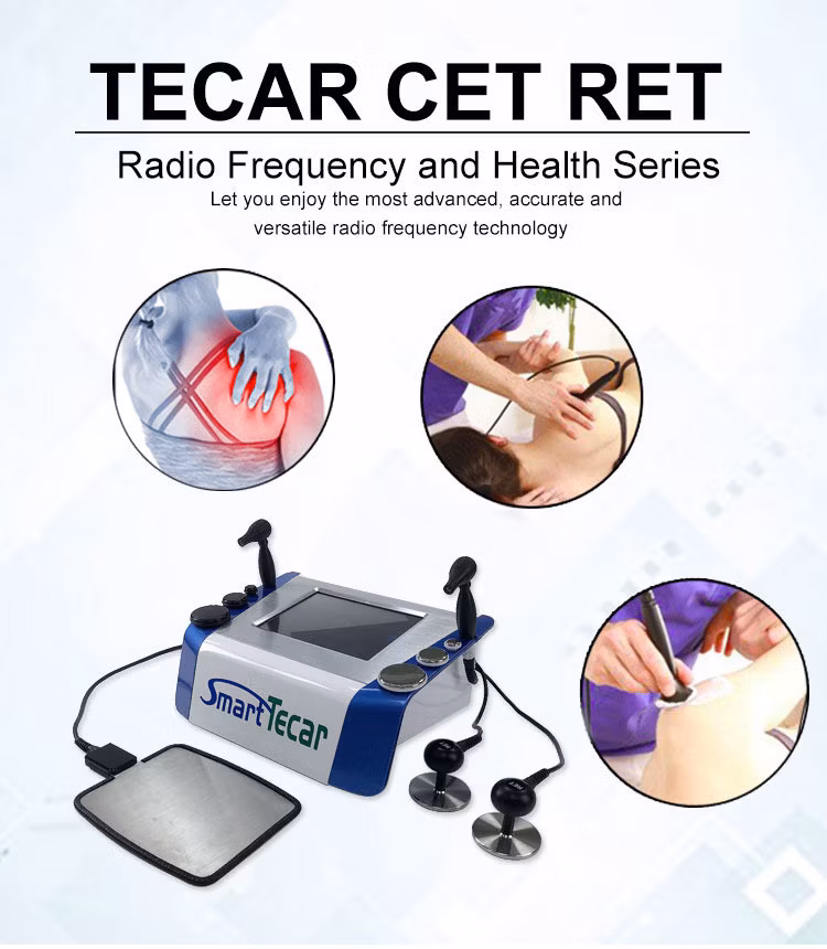 448kHz Indiba Smart Tecar Shock Wave Therapy Physiotherapy Diathermy Cet Ret Physiotherapy Devices Machine for Sale