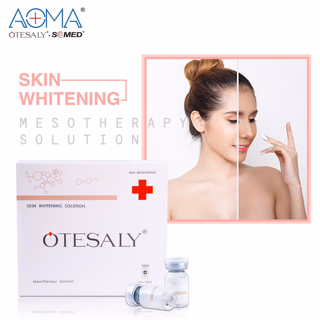 Otesaly Good Price OEM Skin Whitening Injectable Vitamin C Whitening Injection Liquid Mesotherapy Solution