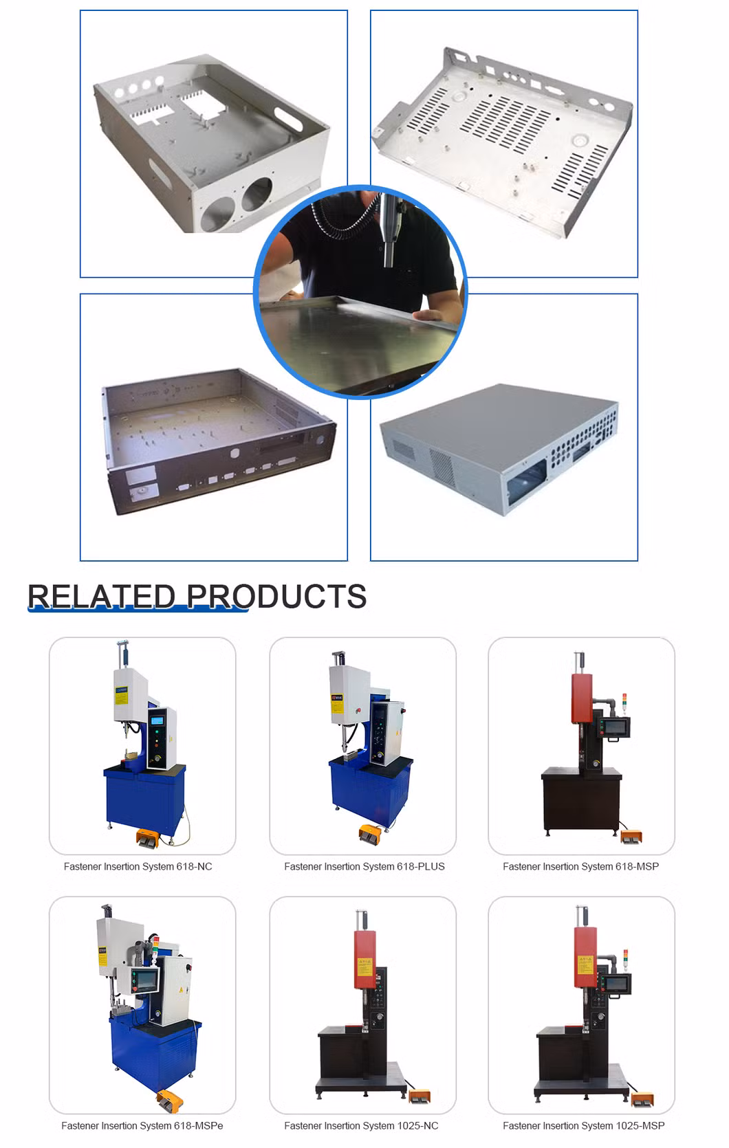 Leakage Prevention Counting Function Efficient Processing Hydraulic Fastener Insertion Machine