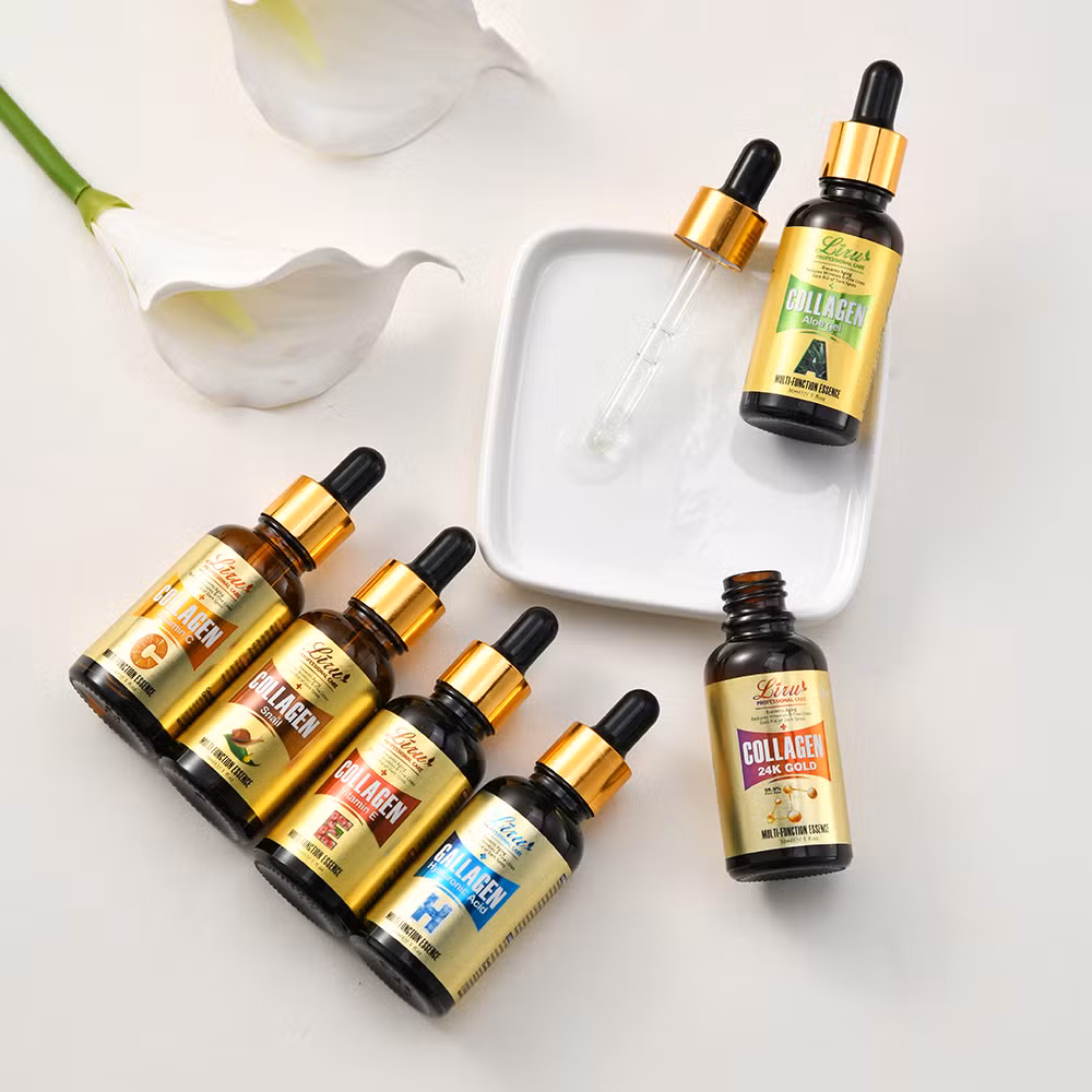 Wholesale Skin Care Cosmetics Serum Brightening Moisturizing Collagen Vitamin C Face Serum