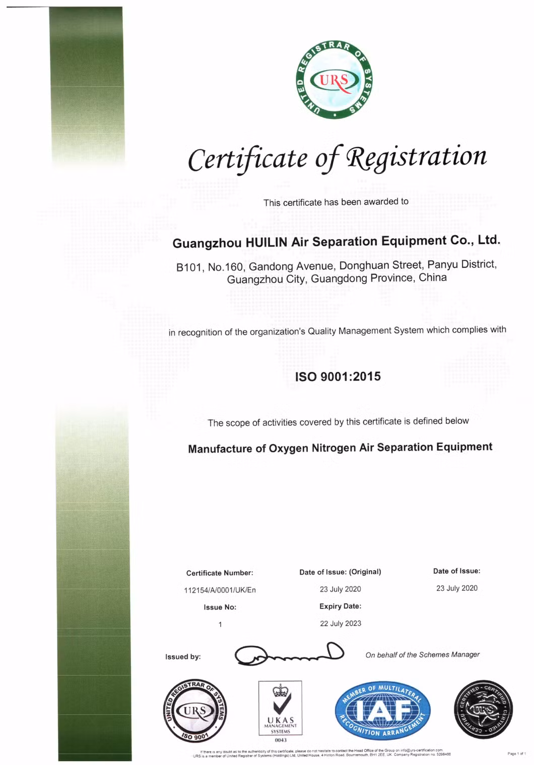 Advanced Nitrogen Maker for Biotechnology and Genetics Labs
