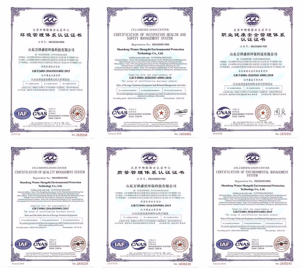 Daily Processing of 20 Tons of Plastic Particles/Sewage Treatment Equipment/Plastic Crushing Sewage/Daf