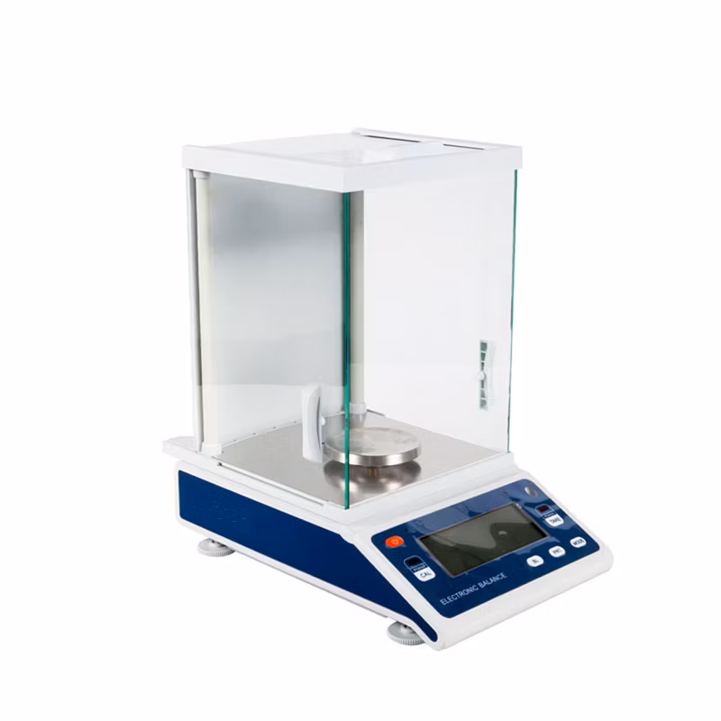 Electronic Analytical Balance Set with RS232 Interface and Cover
