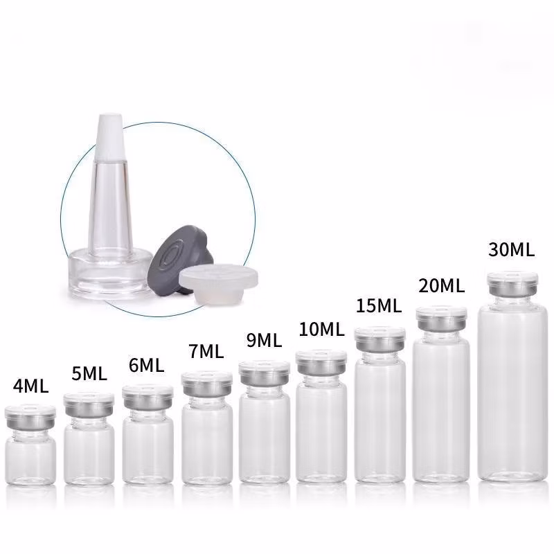 2ml 3ml 5ml Transparent Vaccine Medical Borosilicate Glass Bottle Vial