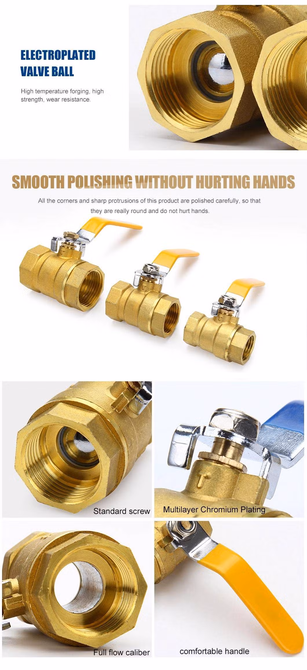 Quick Install 3/4" (approx. 1.9 cm) Push-in Ball Valve Press to Connect The Pipe Fitting with Removal Tool Water Shut-off Valves for Copper, Pex, PE-Rt and