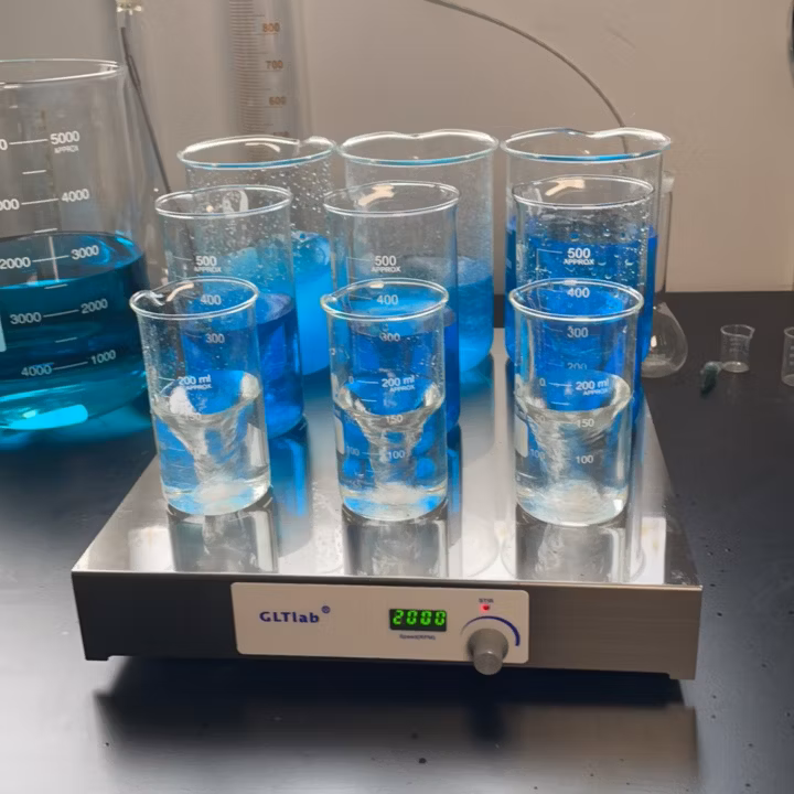 Gltlab Ultra Thin Multi-Position Magnetic Stirrer with Stainless Steel for Laboratory