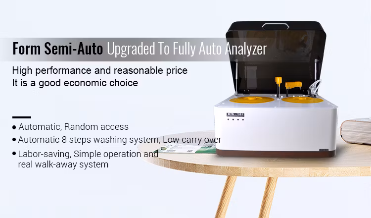 Medical Clinical Analytical Instruments Fully Automated Semi Auto Bio Chemistry Biochemistry Analyzer