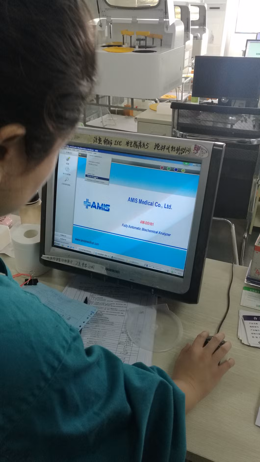 Medical Clinical Analytical Instruments Fully Automated Semi Auto Bio Chemistry Biochemistry Analyzer