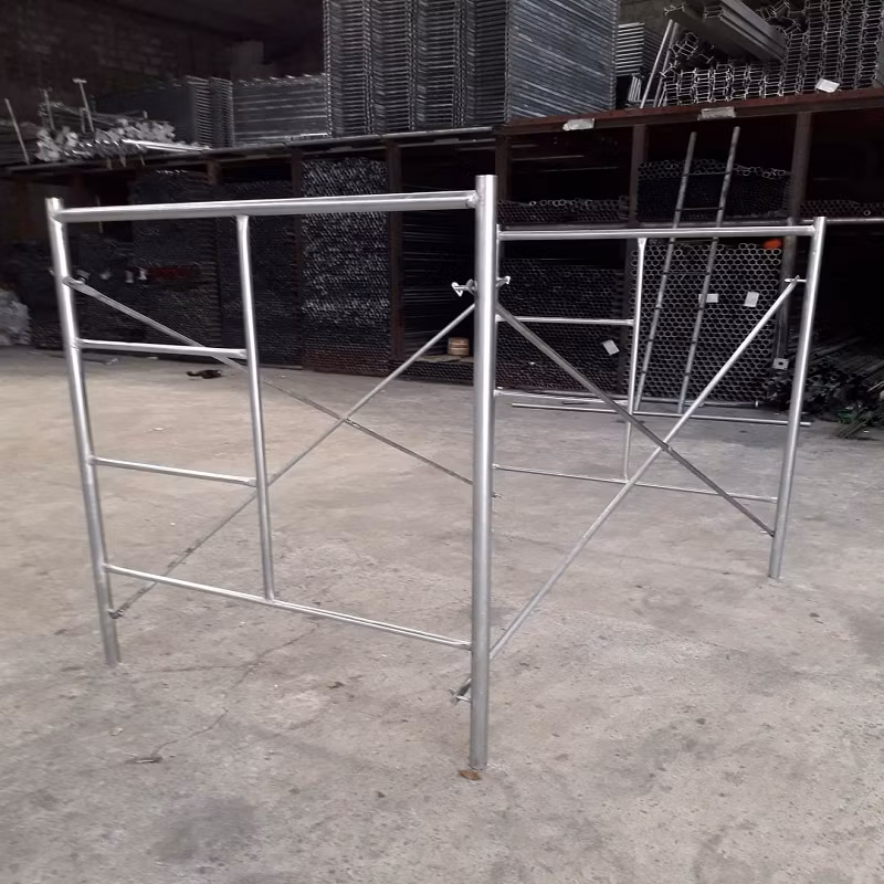 Cross Brace of Scaffolding Pipes Galvanize Steel Iron