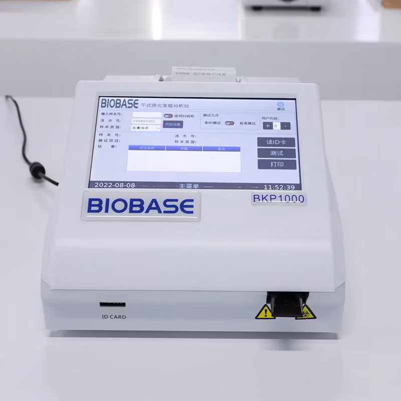 Biobase Clinical Analytical Instruments Fluorescence Immunoassay Analyzer Poct Rapid Test