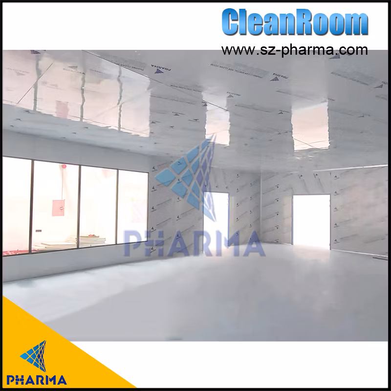 Manual Sliding Doors for Pharmaceutical Facilities Cleanrooms and Biotechnology Room
