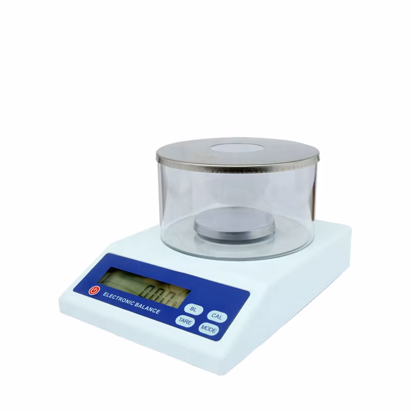 Electronic Analytical Balance Set with RS232 Interface and Cover