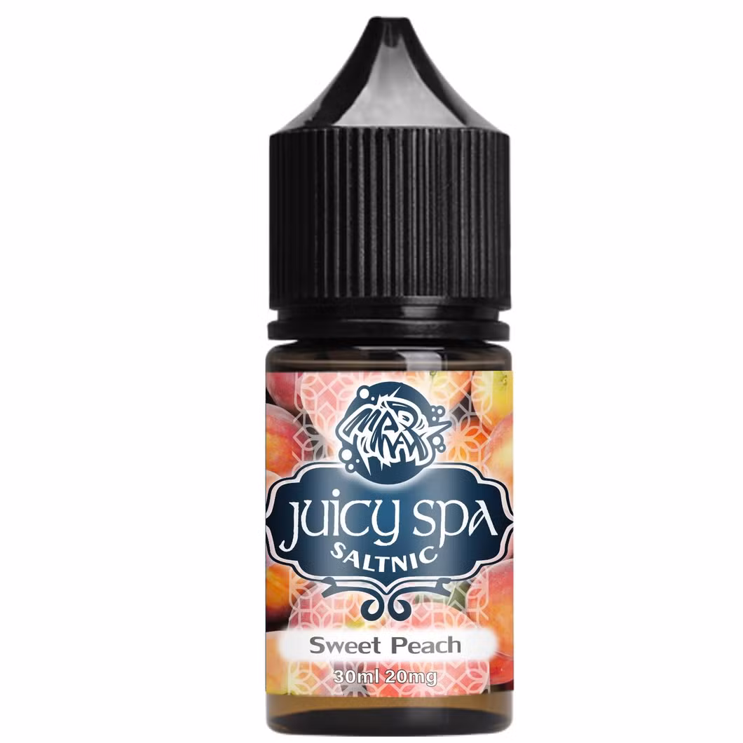 The Latest E Liquid E Juice SPA for E Vape E Cigarette OEM/ODM Acceptable 20mg Nicotine Salt E Liquid OEM.