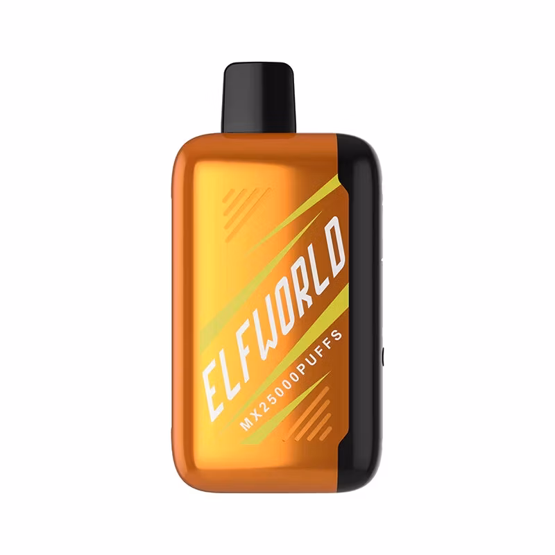 Elfworld Mx25000 Puffs Atomizer Vapor Pen Type-C Rechargeable Vape E Cigarette 2024 New Arrival Fruit Juice
