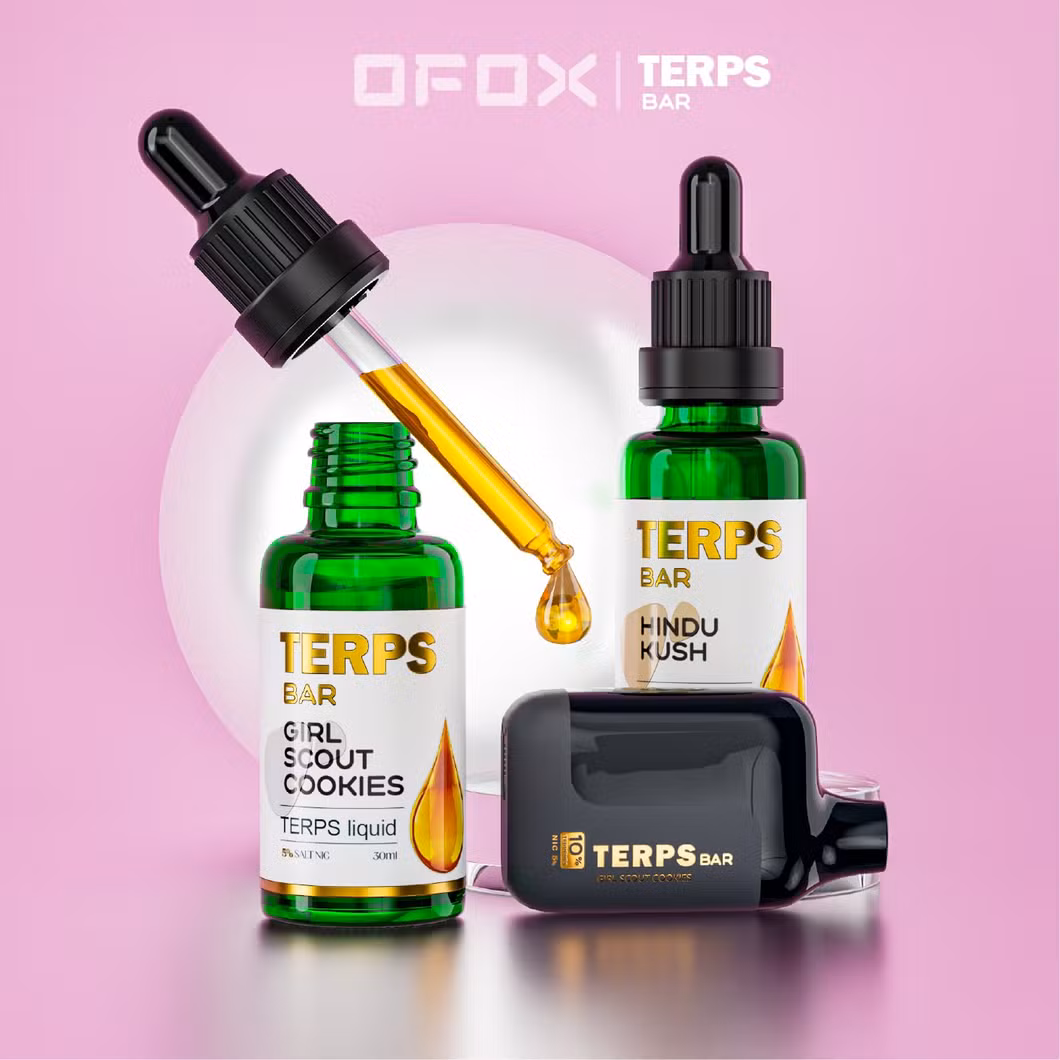 30ml High Terpenes Extract Cured Resin Distillate Terpenes E-Juice Suit for Vape